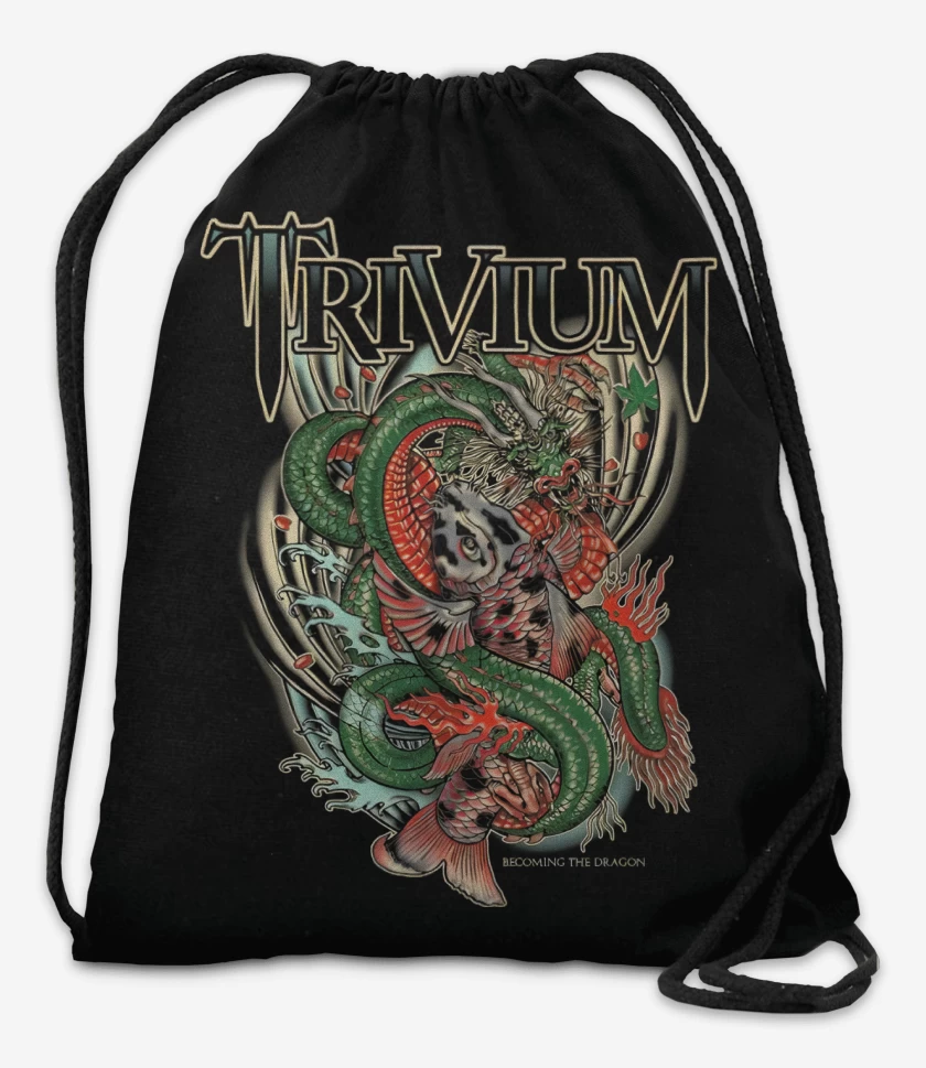 Mochila Negro de Trivium Dragon