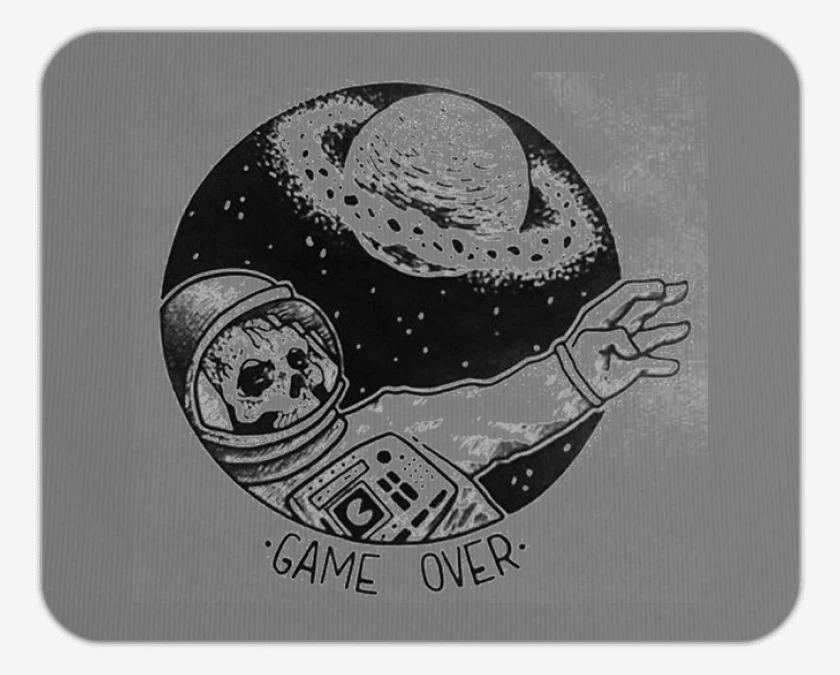 Mousepad Game over imp dir
