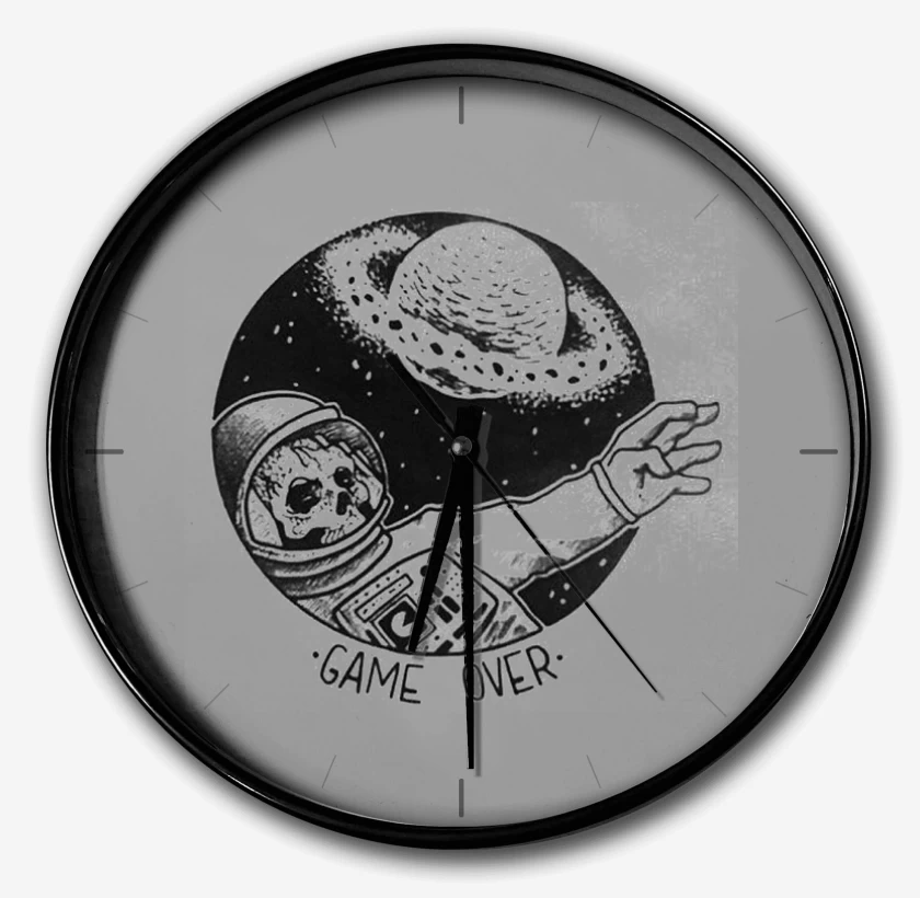 Reloj Gris Melange de Game over imp dir