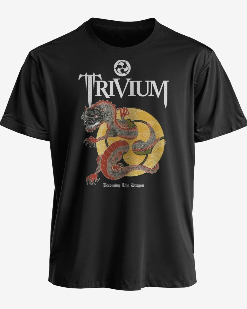 Polera Trivium Becoming The Dragon