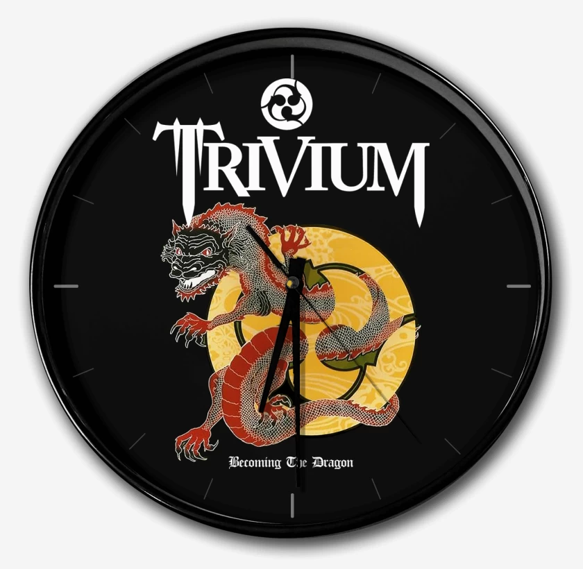 Reloj Negro de Trivium Becoming The Dragon