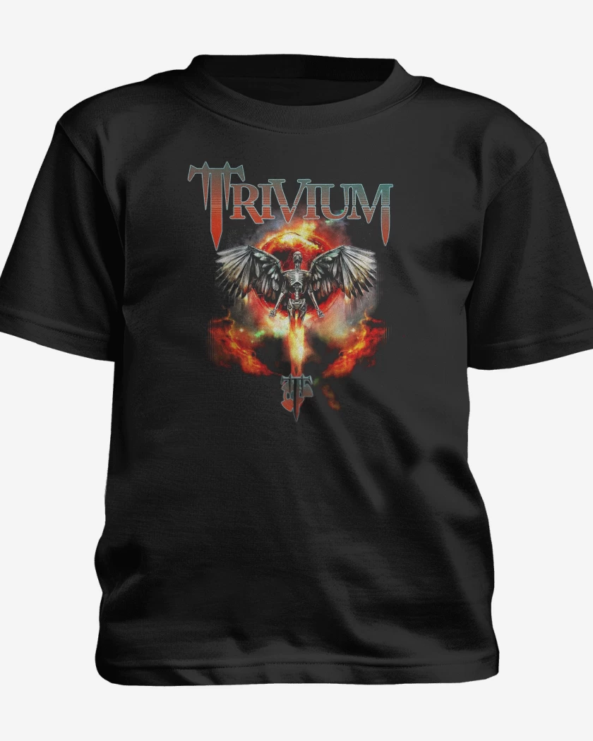 Polera de niño Negro de Trivium Angel