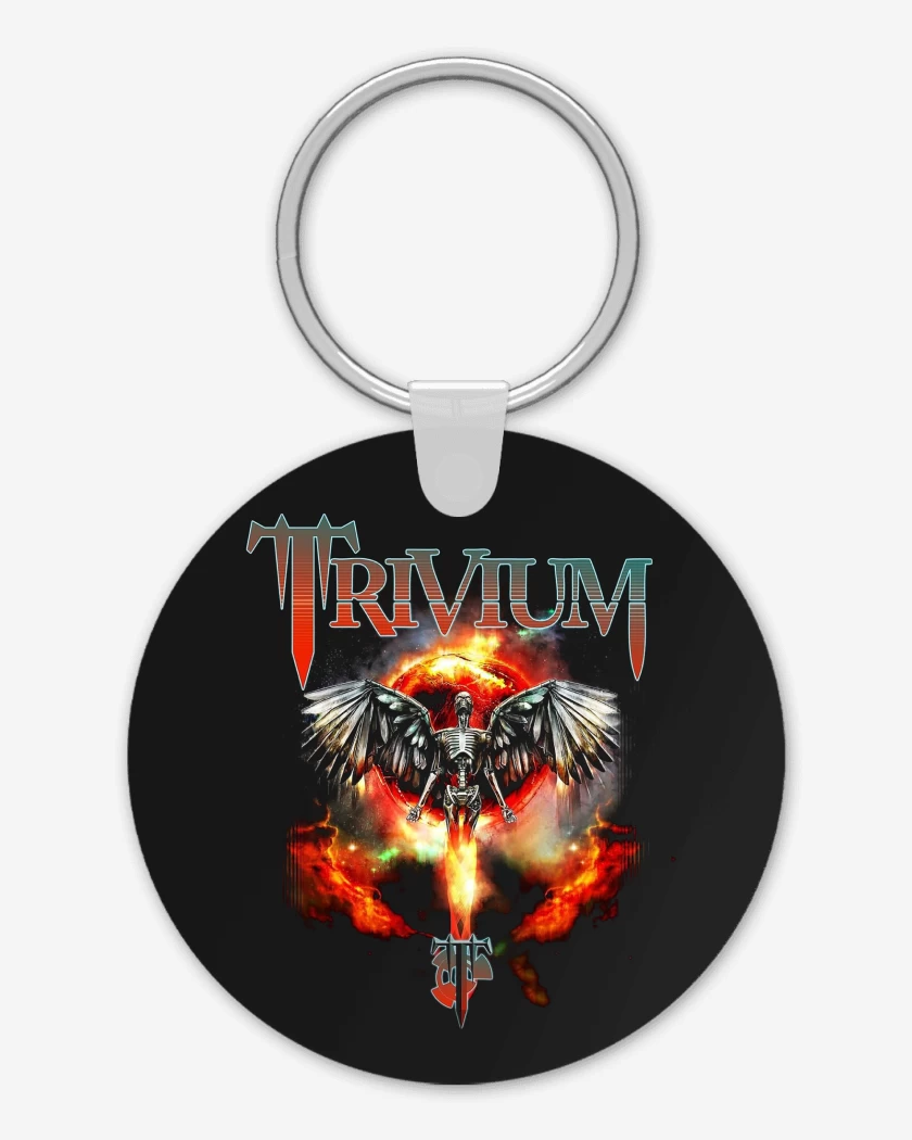 Llavero Negro de Trivium Angel