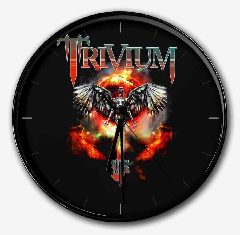 Reloj Negro de Trivium Angel