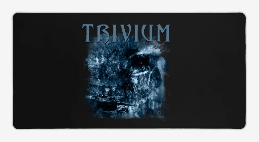 Mouse pad Gamer Negro de Trivium Demo