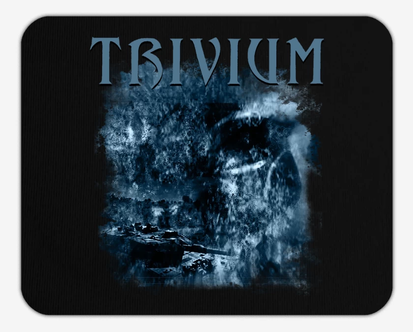 Mousepad Negro de Trivium Demo