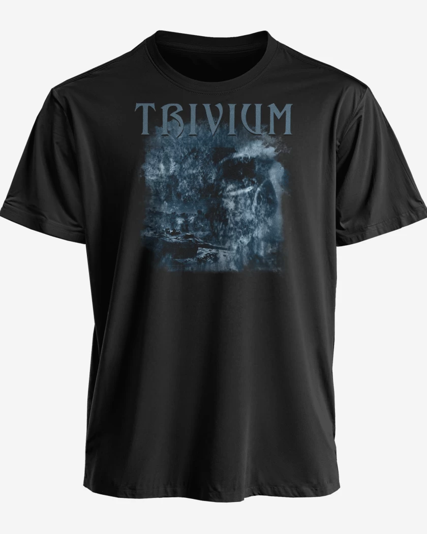 Polera premium Negro de Trivium Demo
