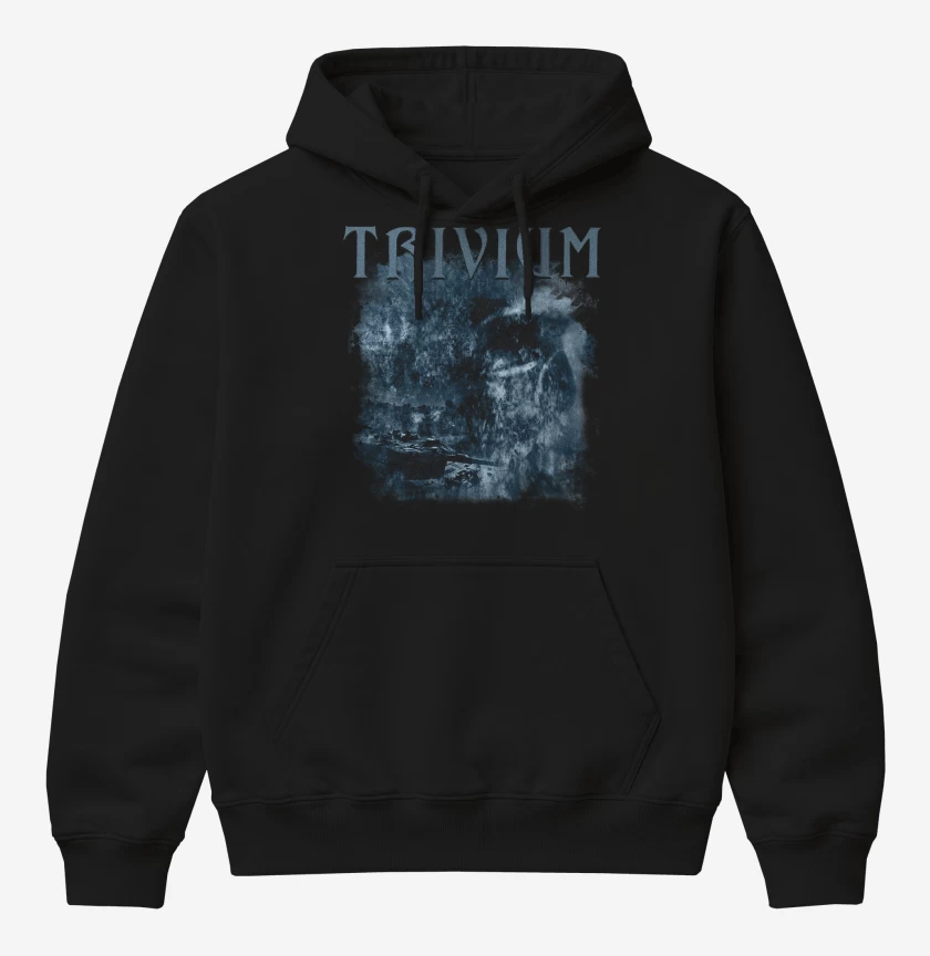 Poleron Canguro básico Negro de Trivium Demo