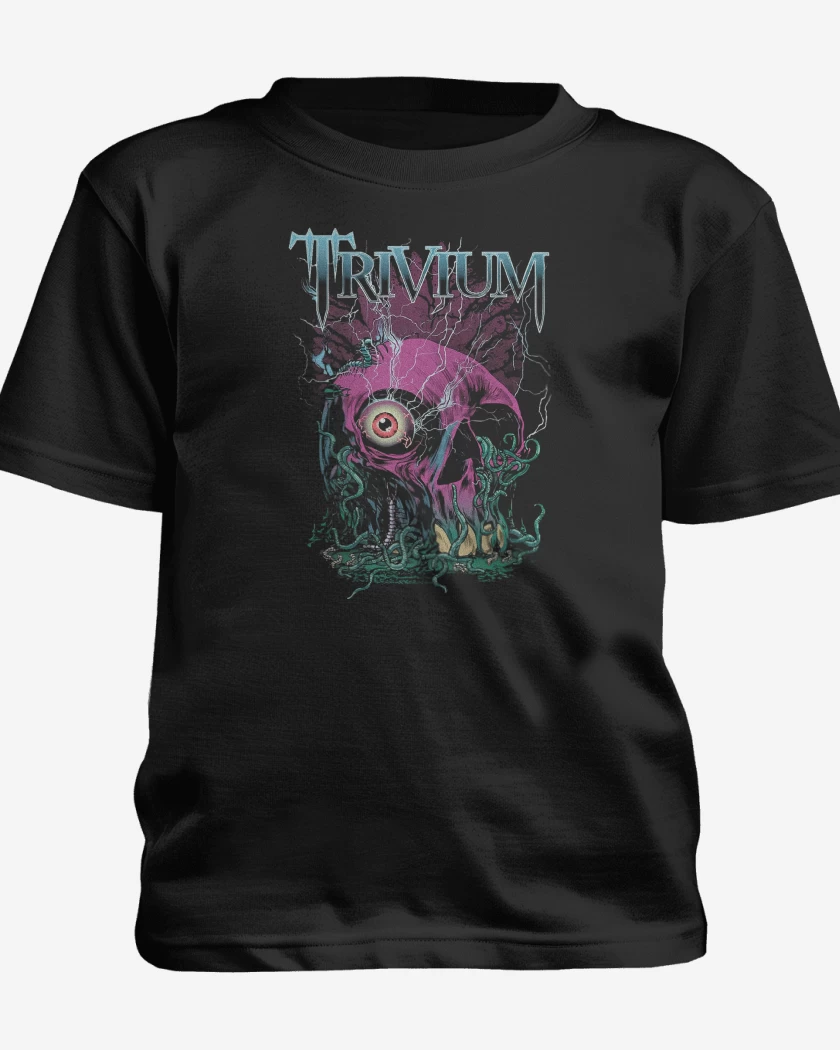 Polera de niño Negro de Trivium Skull
