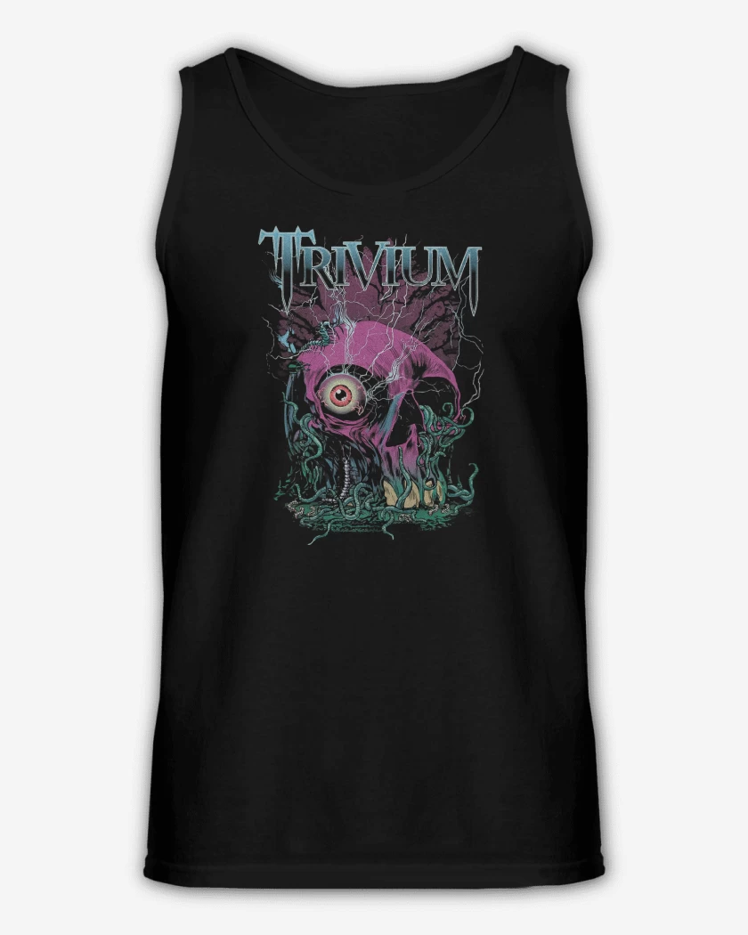 Sudadera Negro de Trivium Skull