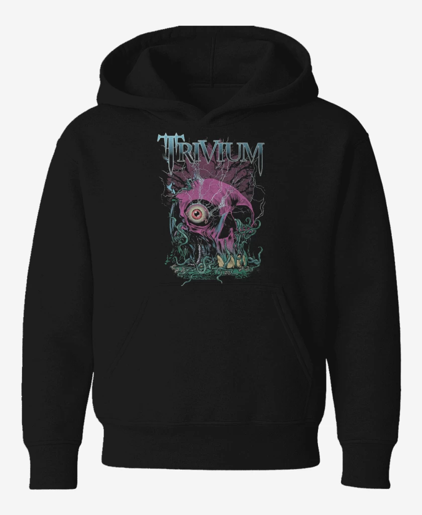 Poleron de niño Negro de Trivium Skull