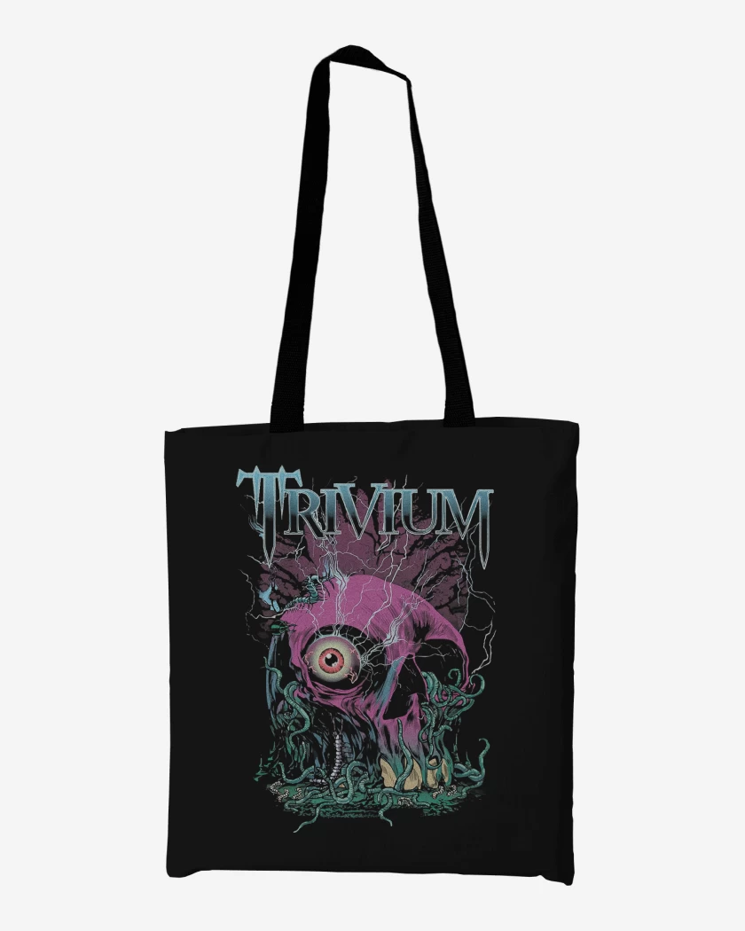 Totebag Negro de Trivium Skull