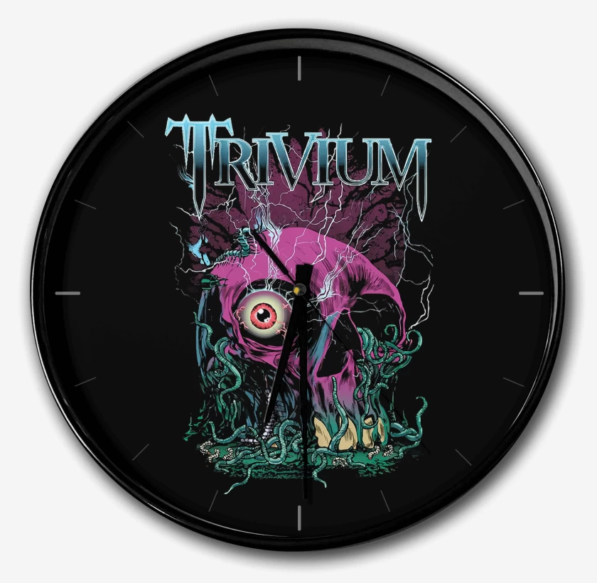 Reloj Negro de Trivium Skull