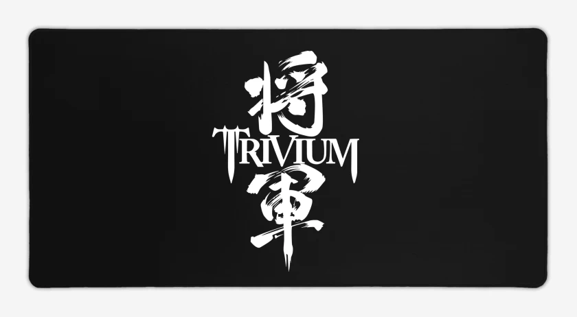 Mouse pad Gamer Negro de Trivium Shogun Logo