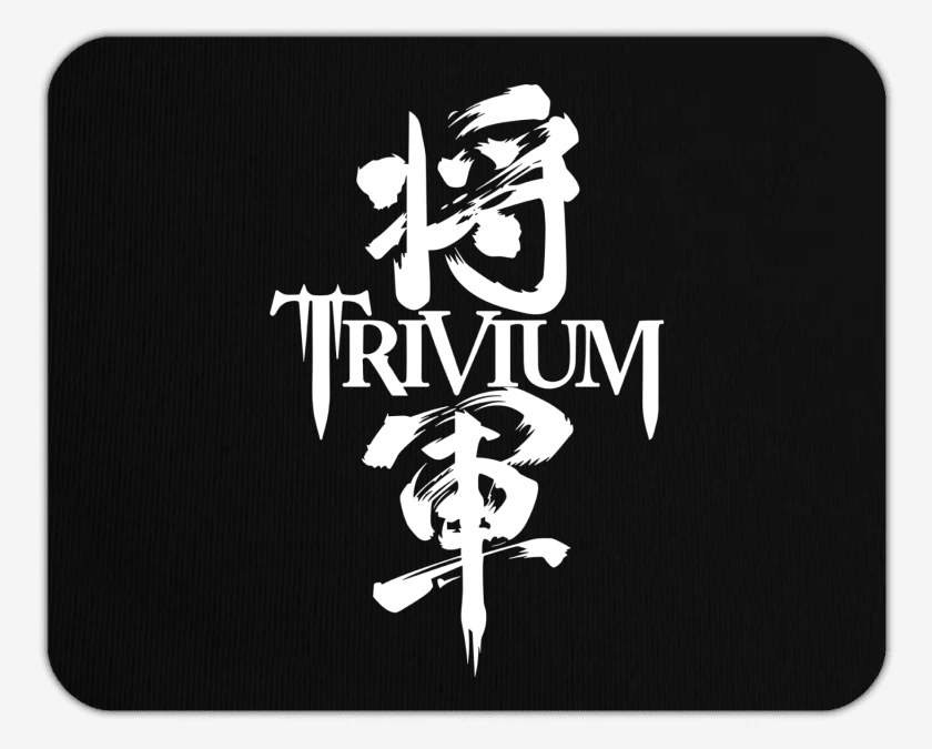 Mousepad Negro de Trivium Shogun Logo