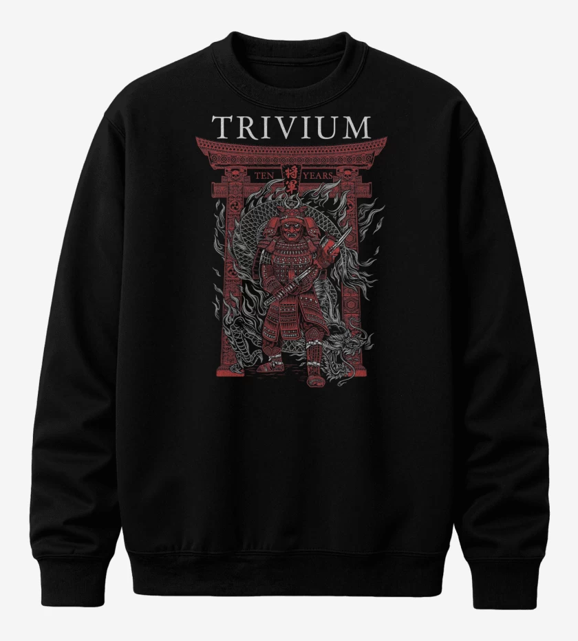 Poleron polo Trivium Shogun Oni