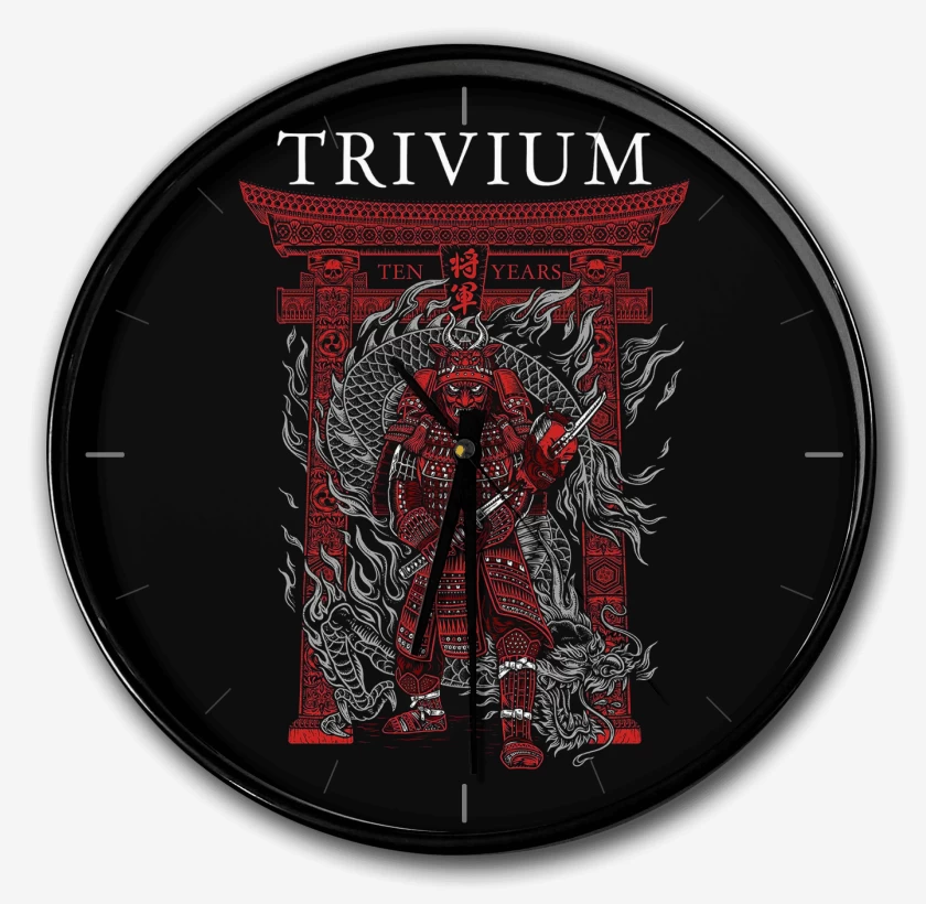 Reloj Negro de Trivium Shogun Oni