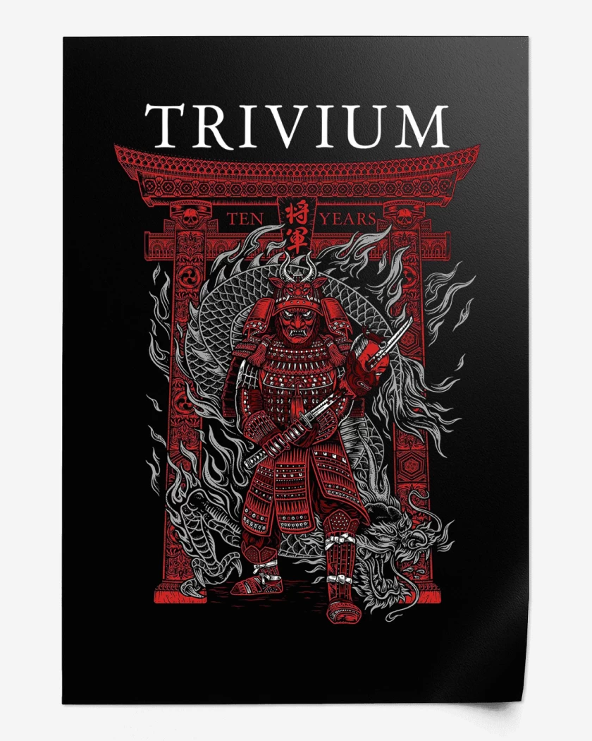 Print Trivium Shogun Oni