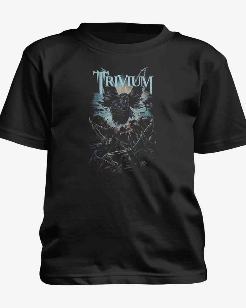 Polera de niño Negro de Trivium Muerte
