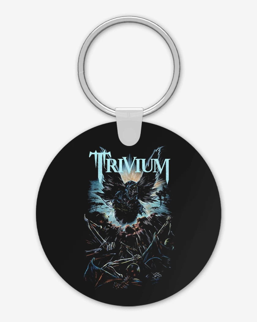 Llavero Negro de Trivium Muerte