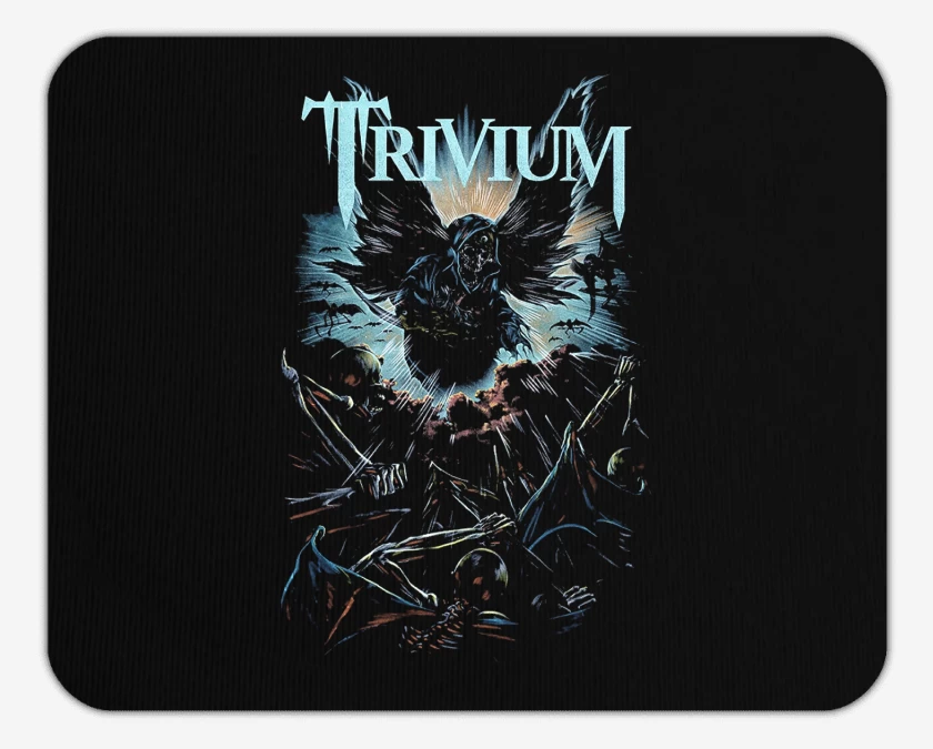 Mousepad Negro de Trivium Muerte
