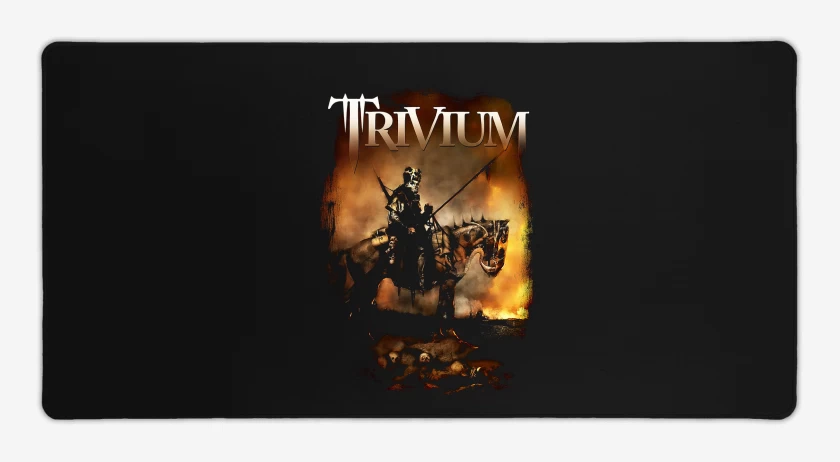 Mouse pad Gamer Negro de Trivium Cossack