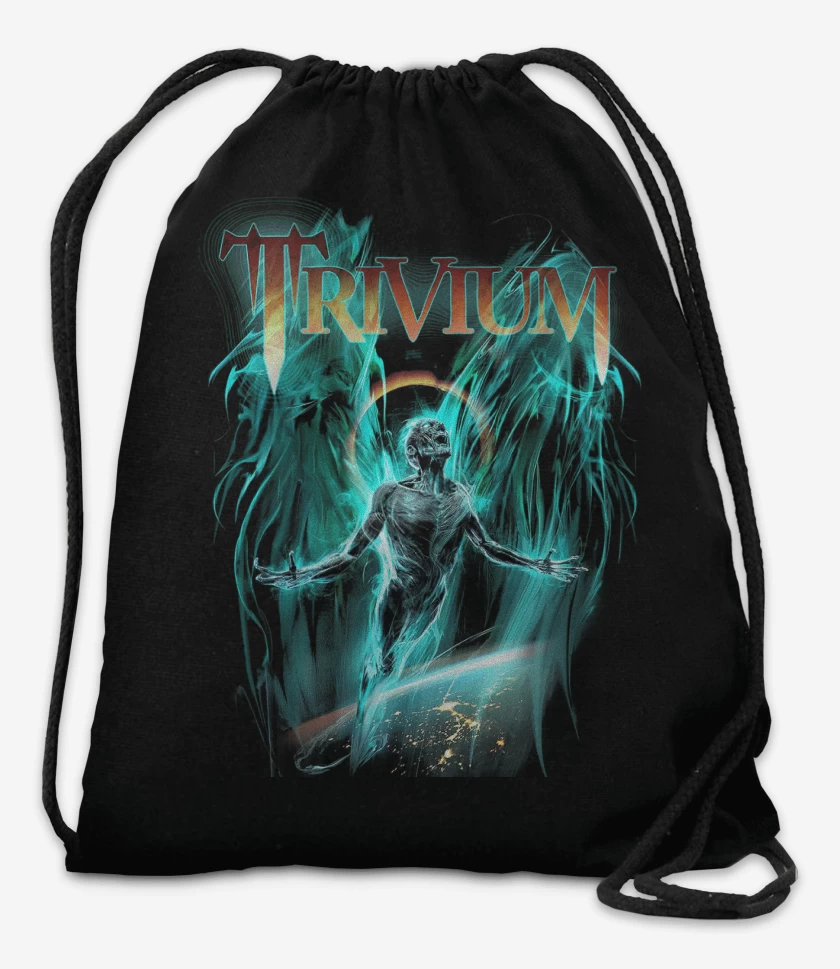 Mochila Negro de Trivium Angel of Destruction