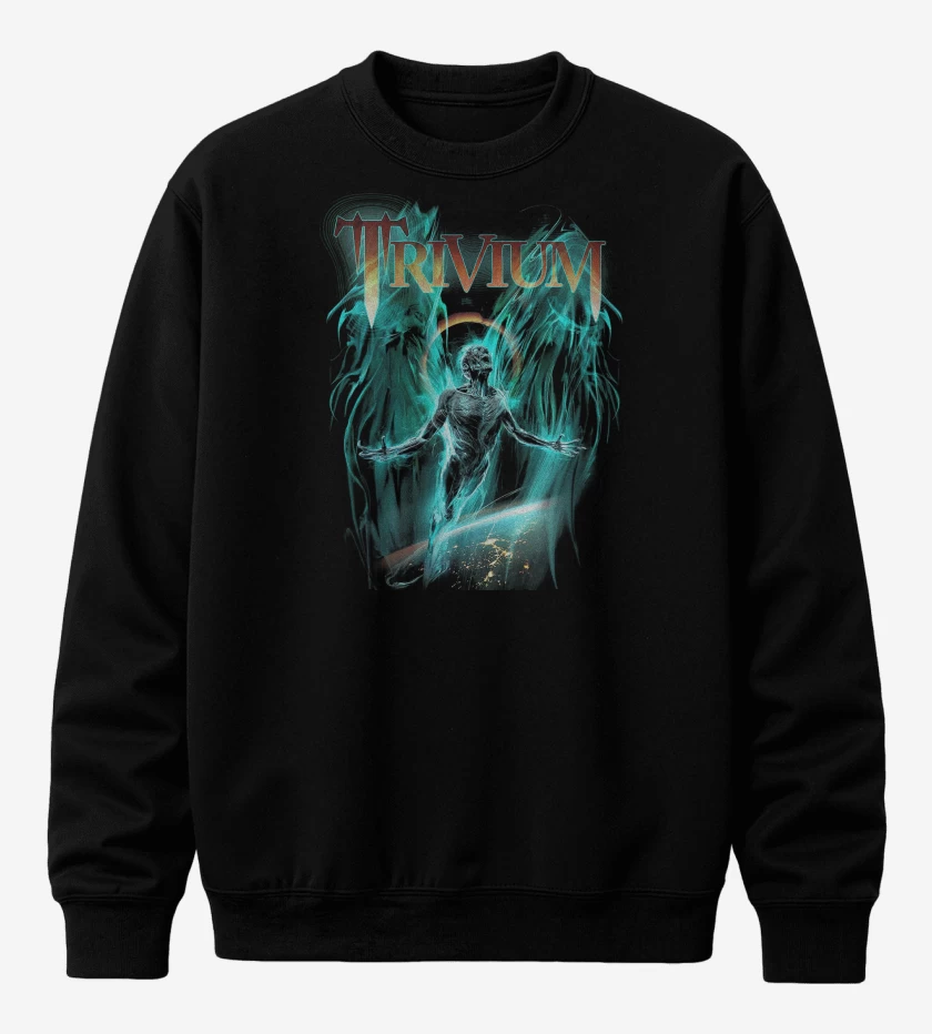 Poleron polo Trivium Angel of Destruction