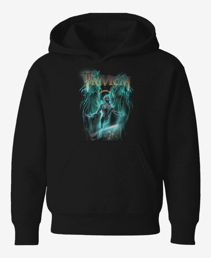 Poleron de niño Negro de Trivium Angel of Destruction
