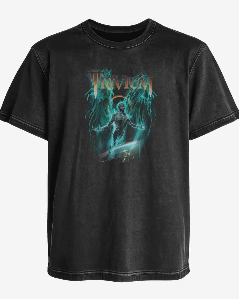 Polera desgastada Trivium Angel of Destruction