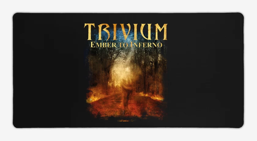 Mouse pad Gamer Trivium Ember to Inferno