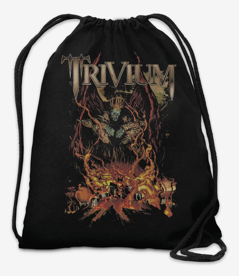Mochila Negro de Trivium Infierno