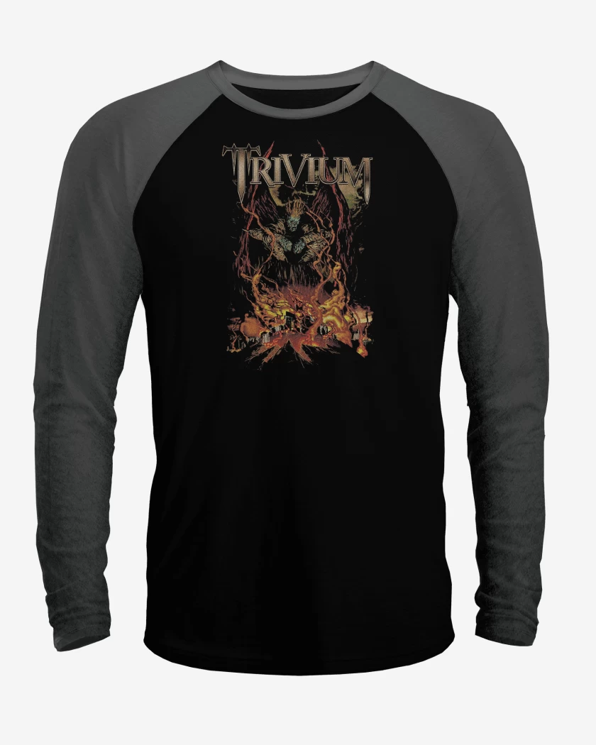 Polera Raglan Trivium Infierno