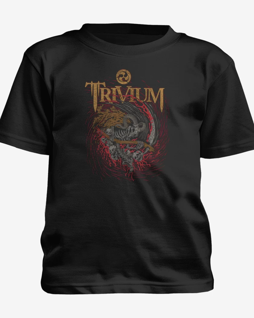 Polera de niño Negro de Trivium Reaper