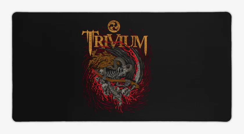 Mouse pad Gamer Negro de Trivium Reaper