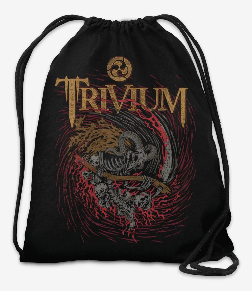 Mochila Negro de Trivium Reaper