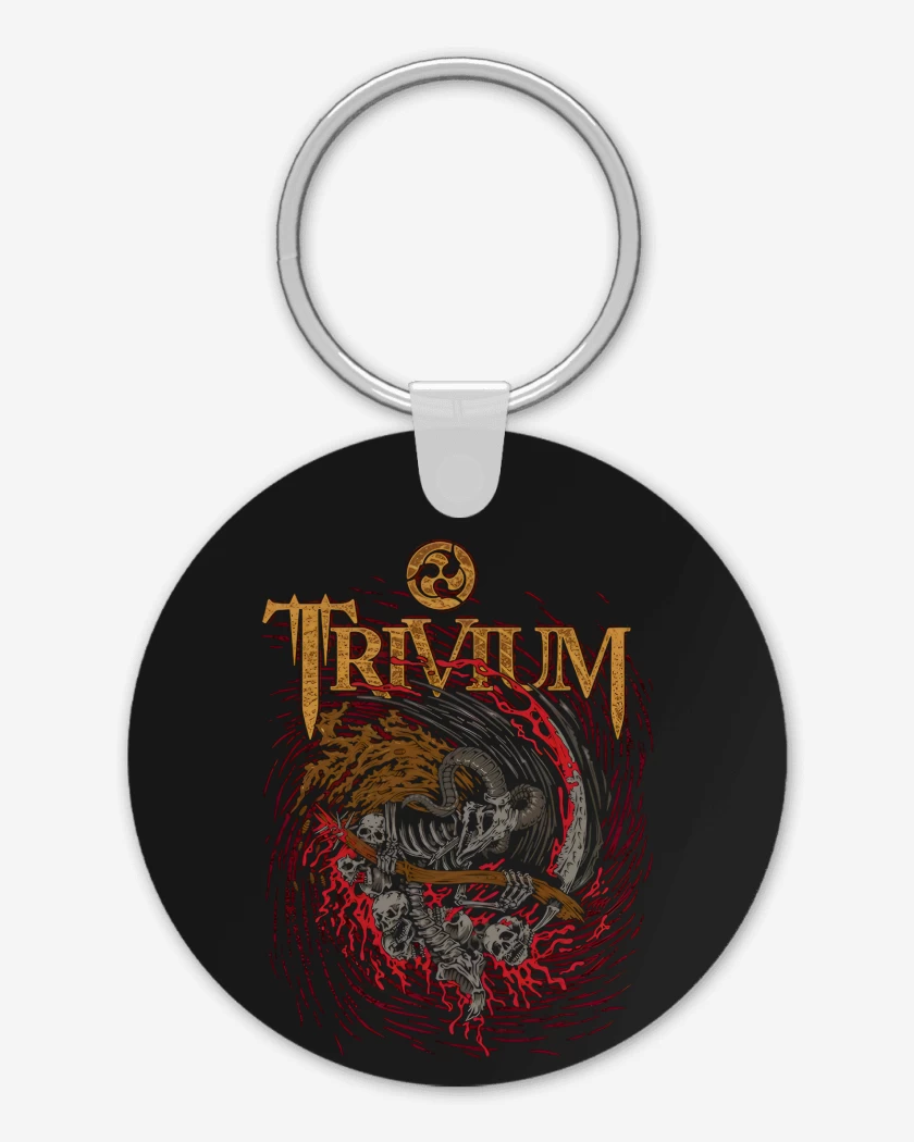 Llavero Negro de Trivium Reaper