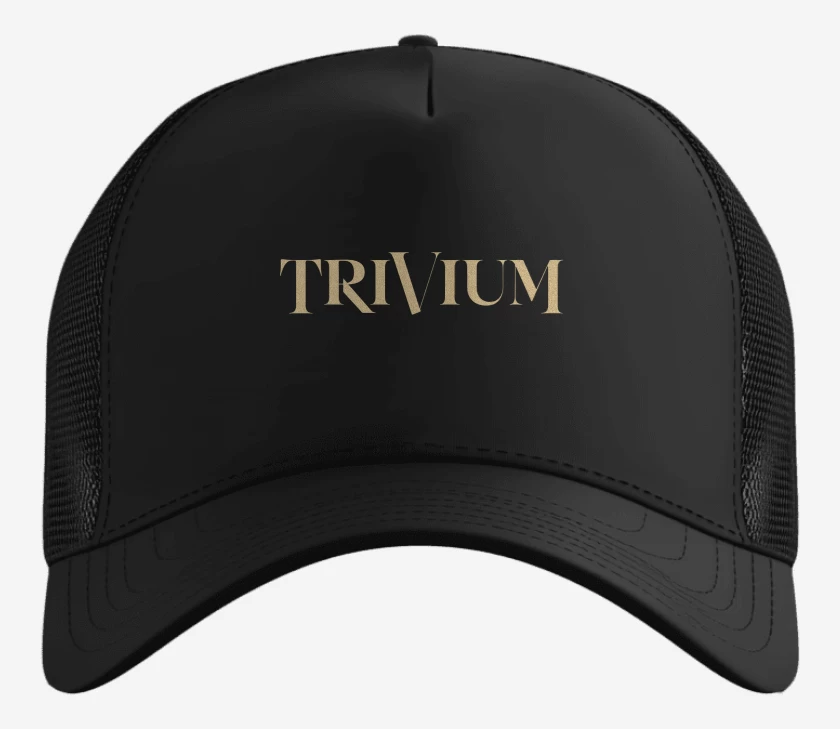 Gorro Negro de Trivium New Logo