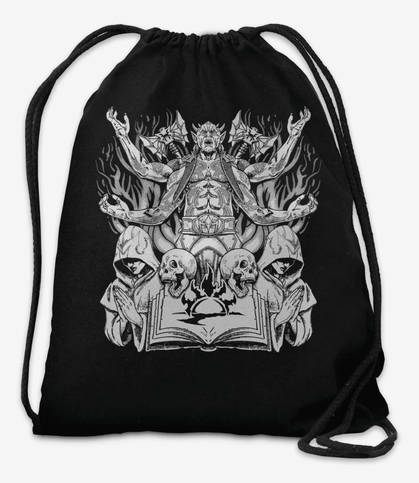 Mochila Negro de Trivium Elder Scroll