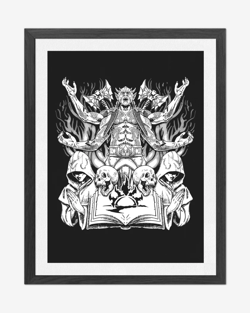 Cuadro decorativo Trivium Elder Scroll