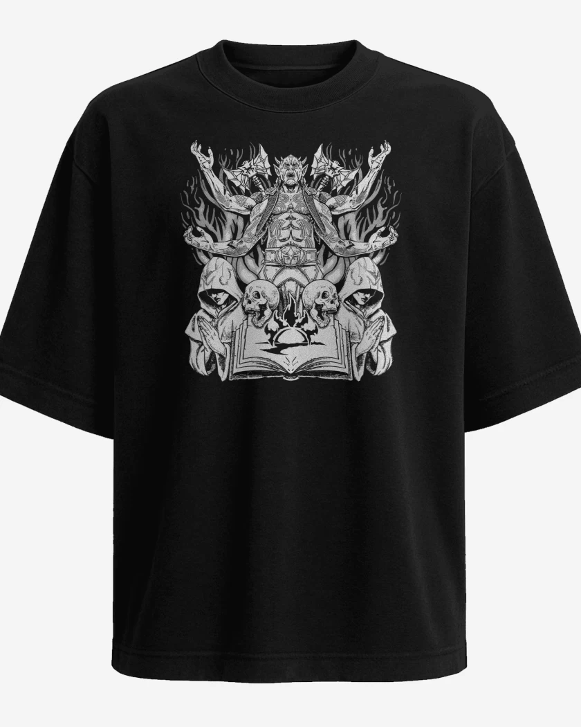 Polera Oversize Trivium Elder Scroll