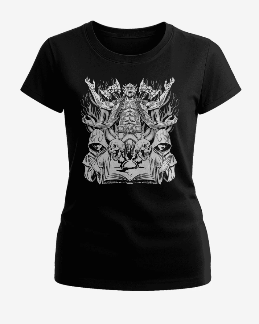 Polera de Mujer Negro de Trivium Elder Scroll