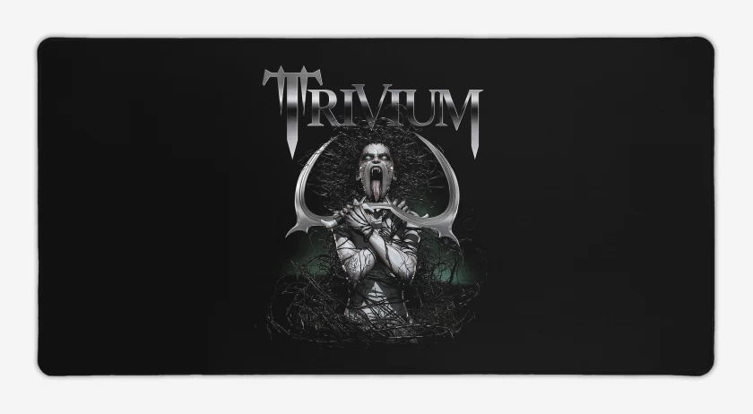Mouse pad Gamer Negro de Trivium Witch