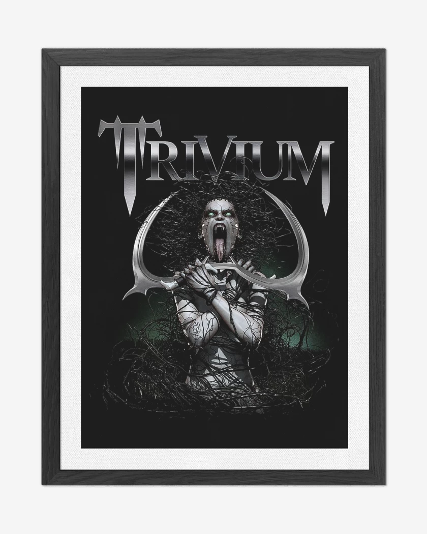 Cuadro decorativo Negro de Trivium Witch
