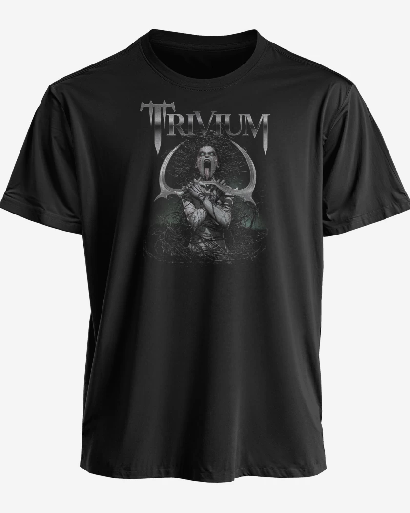 Polera premium Negro de Trivium Witch