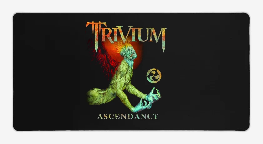 Mouse pad Gamer Negro de Trivium Ascendancy
