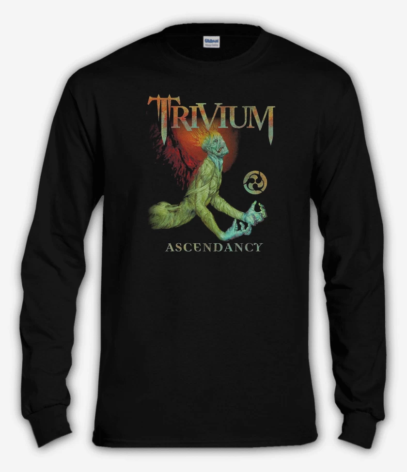 Polera manga larga Negro de Trivium Ascendancy