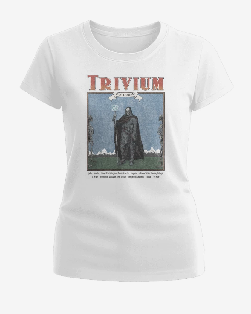 Polera de Mujer Trivium Crusader I