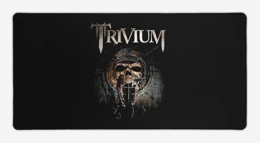 Mouse pad Gamer Negro de Trivium Evil Resurrected