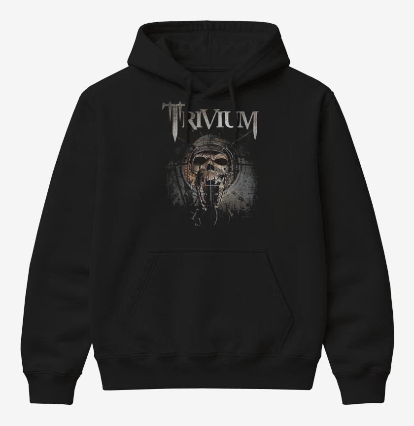 Poleron Canguro básico Negro de Trivium Evil Resurrected